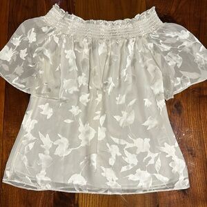 NWOT WHBM Off Shoulder Top